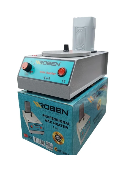 Roben Profesyonel Ağda Isıtıcı Makinesi 1+1 Kazan