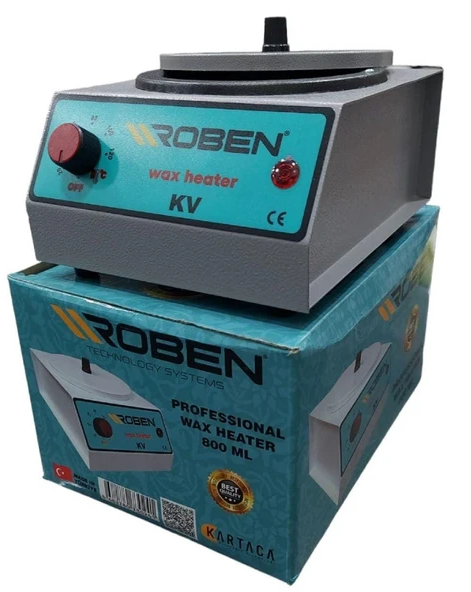 Roben Profesyonel Ağda Isıtıcı Makinesi Tekli 800 ml