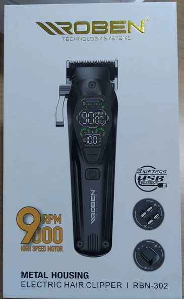 ROBEN Profesyonel Tıraş Makinesi RBN-302 - Görsel 4